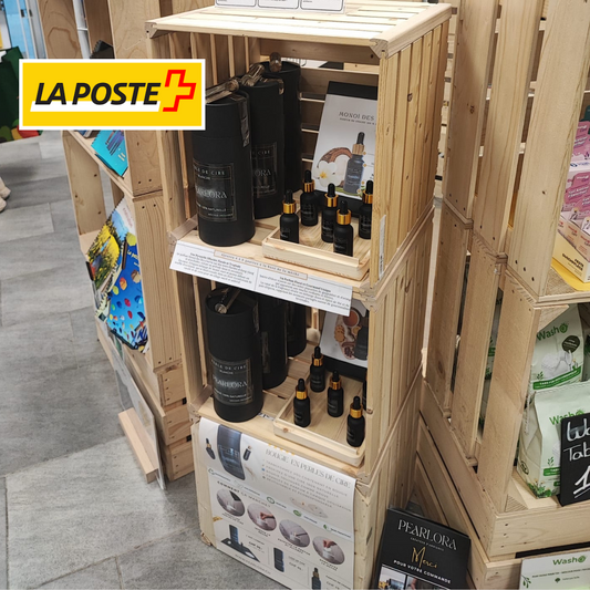 Découvrez les Bougies Pearlora dans les Bureaux de Poste
